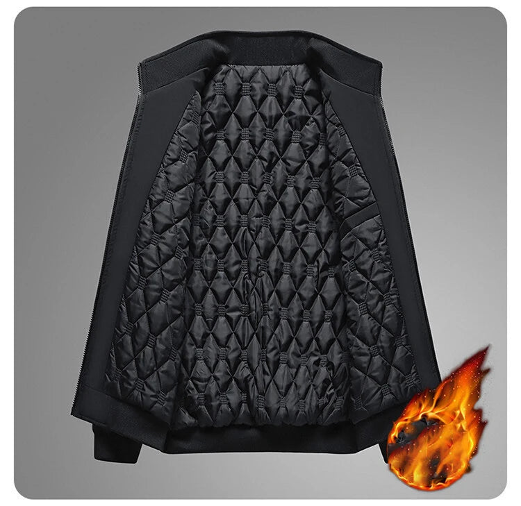 DravonCraft™ Insulated Winter Jacket – Heat-Lock Design & Waterproof Shell