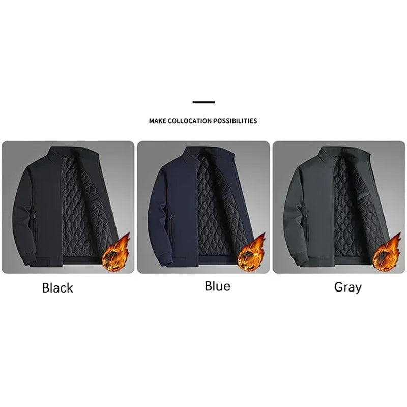 DravonCraft™ Insulated Winter Jacket – Heat-Lock Design & Waterproof Shell