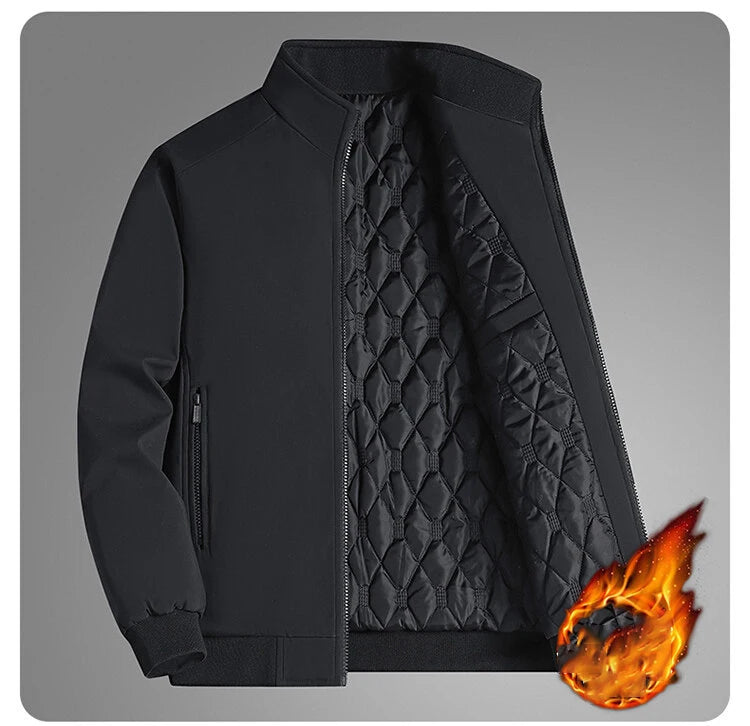 DravonCraft™ Insulated Winter Jacket – Heat-Lock Design & Waterproof Shell