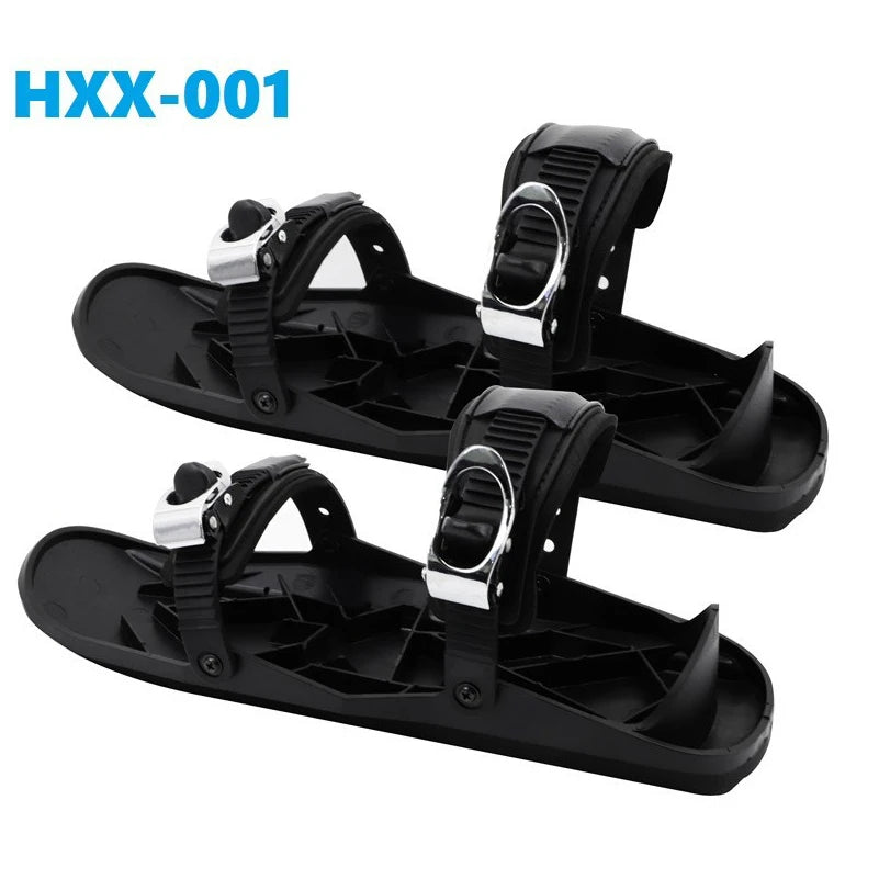 DravonCraft™ Mini Ski Skates – Compact Winter Fun & High-Grip Control