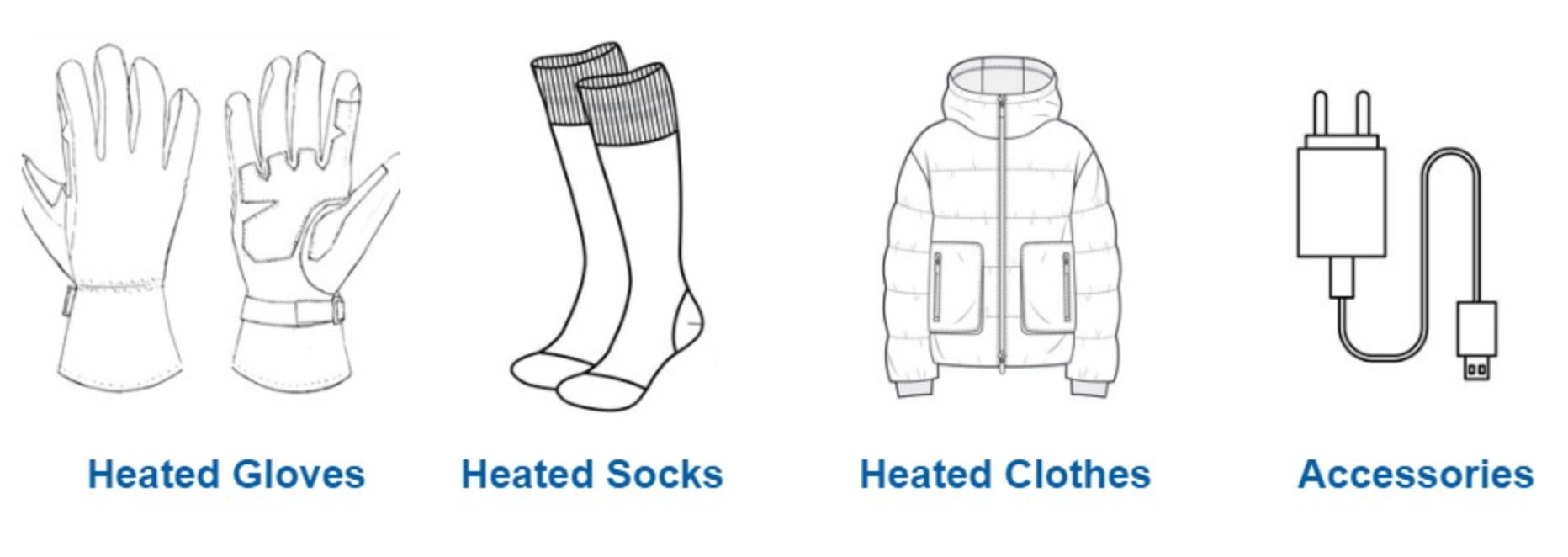 DravonCraft™ Heated Winter Socks – Toe-to-Heel Warmth & Rechargeable Heat