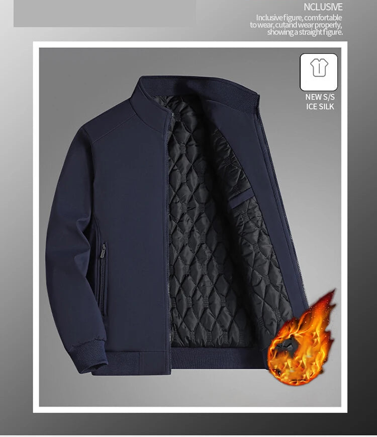 DravonCraft™ Insulated Winter Jacket – Heat-Lock Design & Waterproof Shell