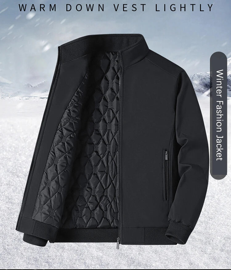 DravonCraft™ Insulated Winter Jacket – Heat-Lock Design & Waterproof Shell