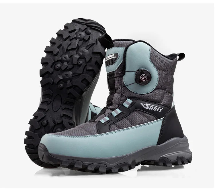 DravonCraft™ Snow Hiking Boots – Waterproof Protection & Heavy-Grip Soles