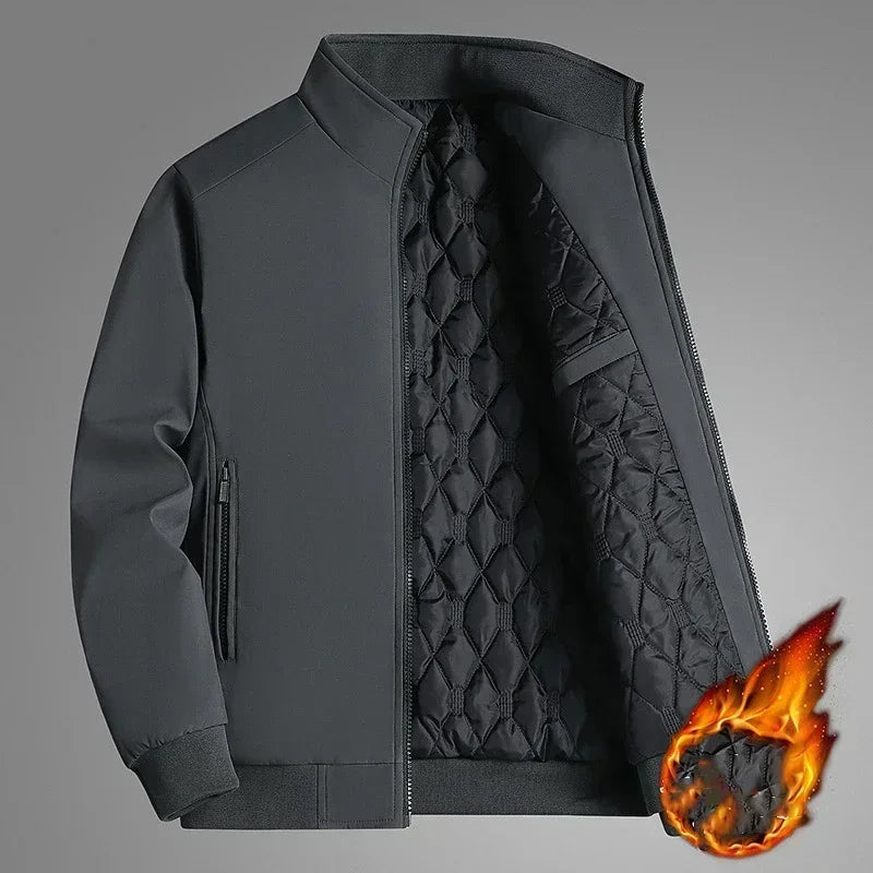 DravonCraft™ Insulated Winter Jacket – Heat-Lock Design & Waterproof Shell