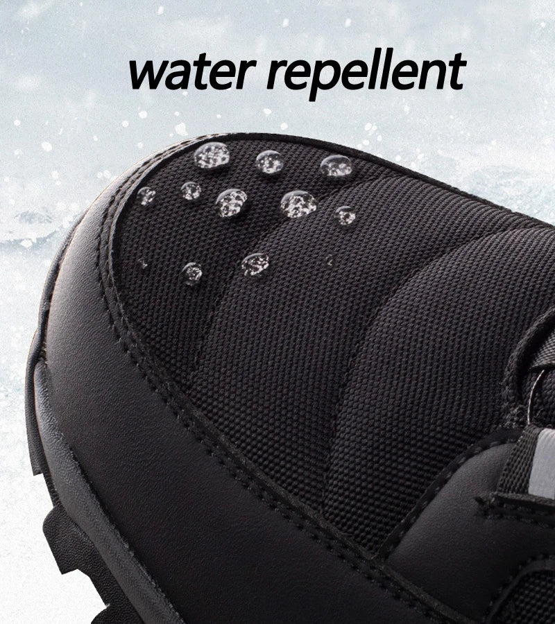 DravonCraft™ Snow Hiking Boots – Waterproof Protection & Heavy-Grip Soles