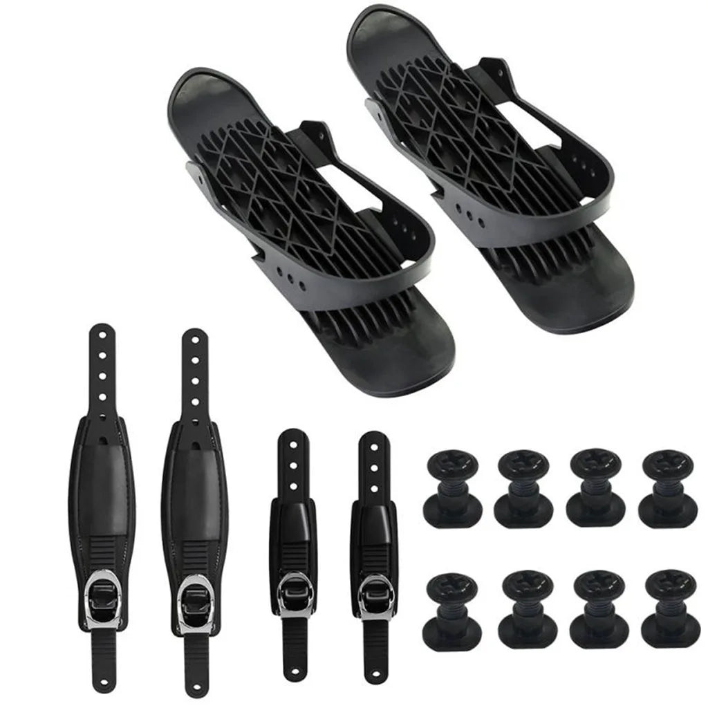 DravonCraft™ Mini Ski Skates – Compact Winter Fun & High-Grip Control