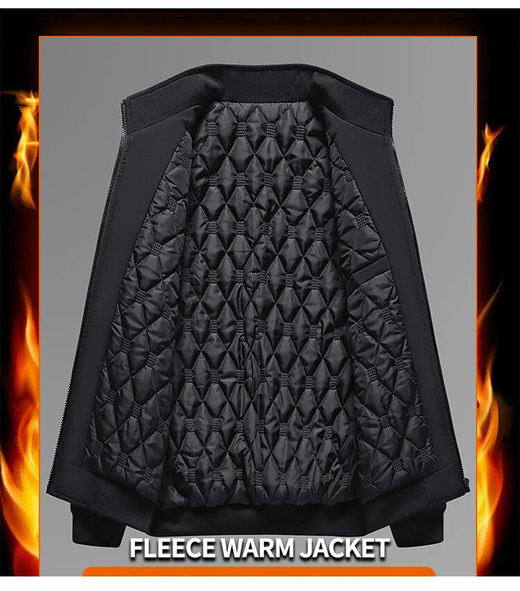 DravonCraft™ Insulated Winter Jacket – Heat-Lock Design & Waterproof Shell