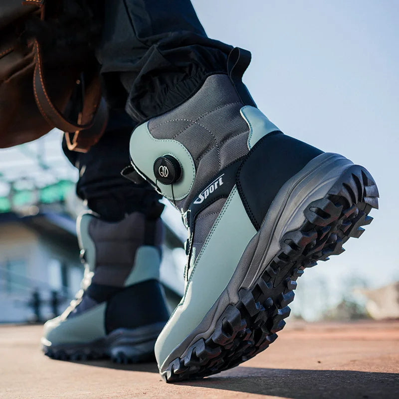 DravonCraft™ Snow Hiking Boots – Waterproof Protection & Heavy-Grip Soles