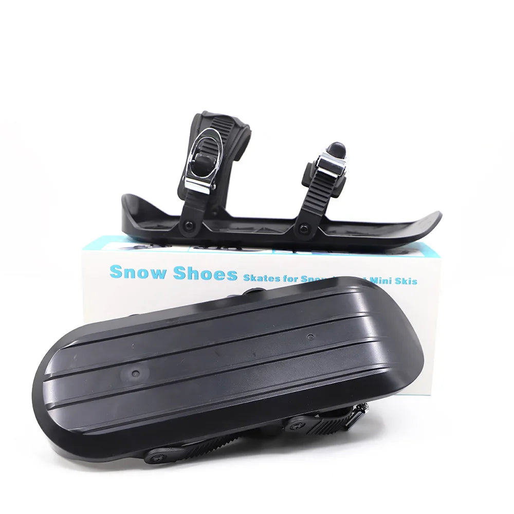 DravonCraft™ Mini Ski Skates – Compact Winter Fun & High-Grip Control